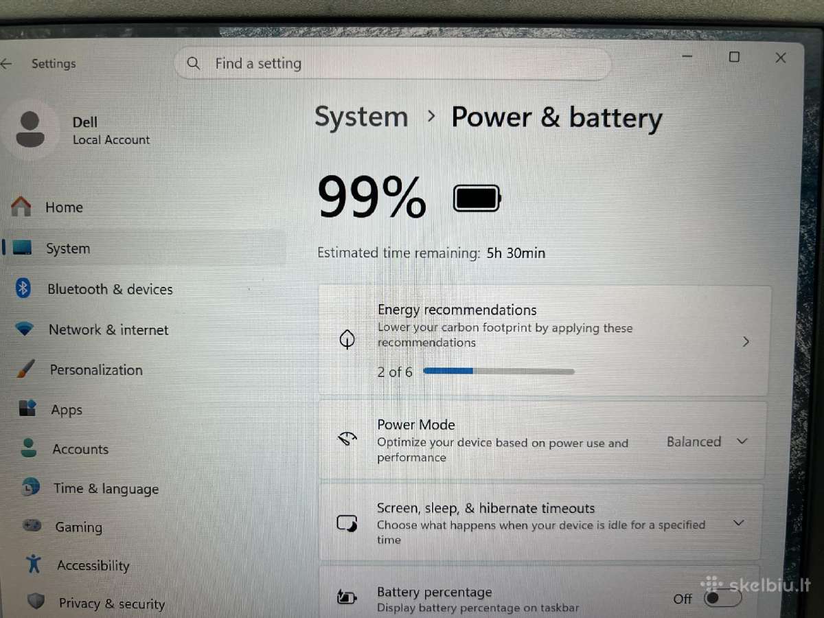 Dell latitude 5490 - nuotraukos Nr. 3