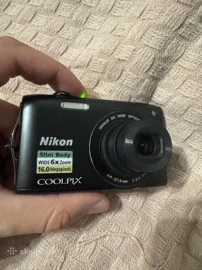 Nikon Coolpix S3200 skaitmeninis fotoaparatas - nuotraukos Nr. 5