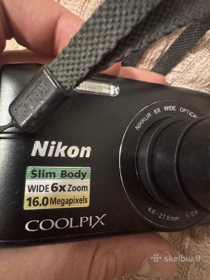 Nikon Coolpix S3200 skaitmeninis fotoaparatas - nuotraukos Nr. 13