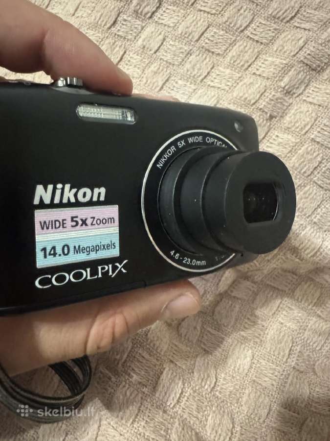 Nikon Coolpix S3100 skaitmeninis fotoaparatas - nuotraukos Nr. 6