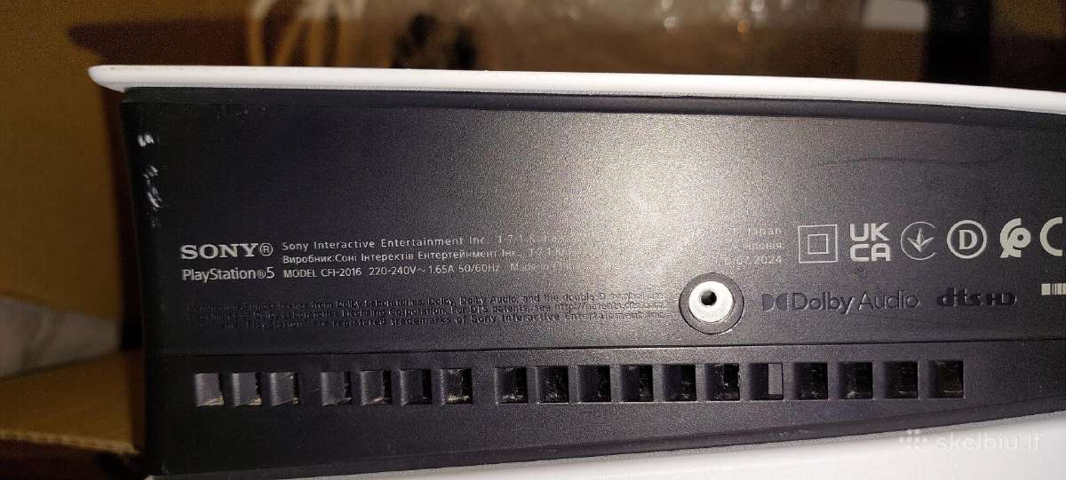 Parduodu Playstation 5 Slim - nuotraukos Nr. 3