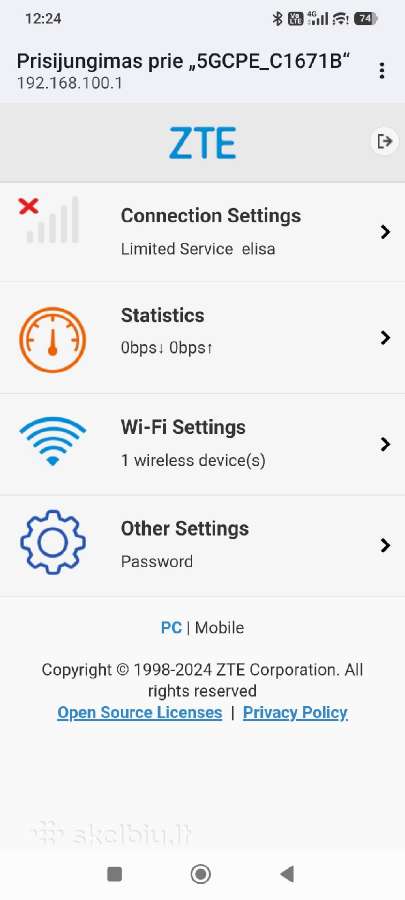Zte Mc888 pro 5G - nuotraukos Nr. 9