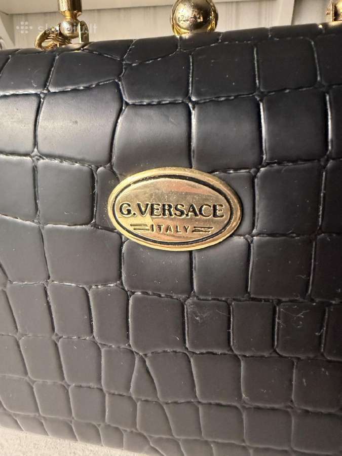 Vintažinis G. Versace Italy rankinukas - nuotraukos Nr. 5