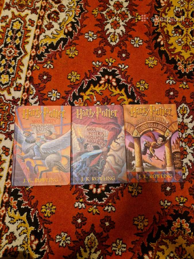 3 Harry Potter knygos - nuotraukos Nr. 3
