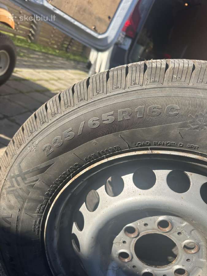 R16 ratai su zieminem padangom - nuotraukos Nr. 3
