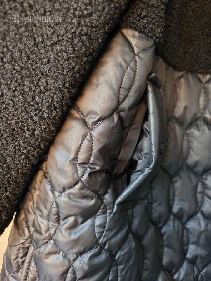 Juoda striukė su gobtuvu, 3xl - nuotraukos Nr. 4