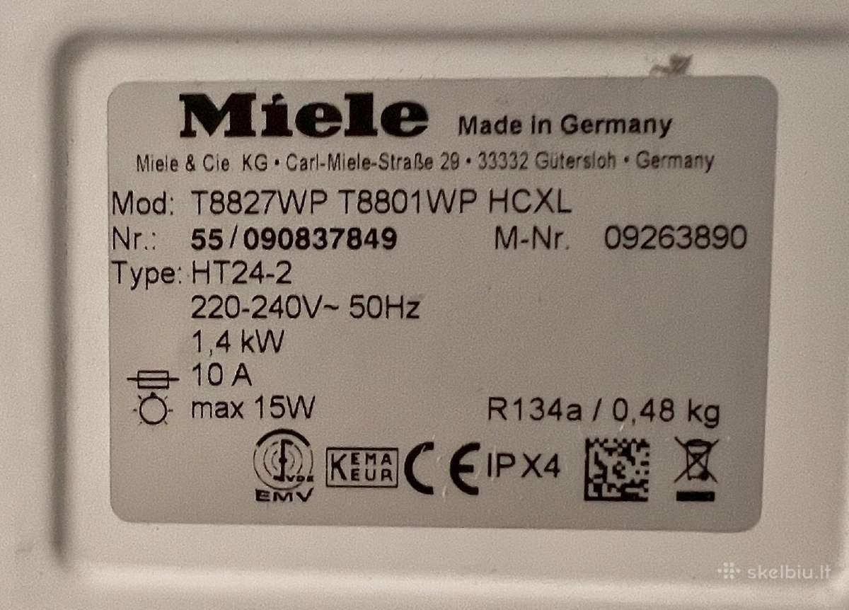 Džiovykle Miele su šiluminių siurblių . - nuotraukos Nr. 3