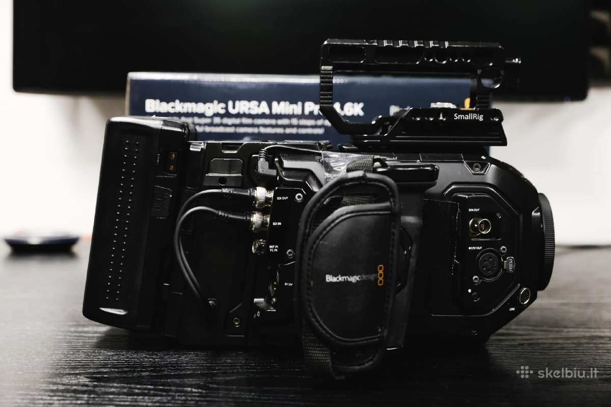 Black Magic Ursa Mini Pro 4.6k - nuotraukos Nr. 6