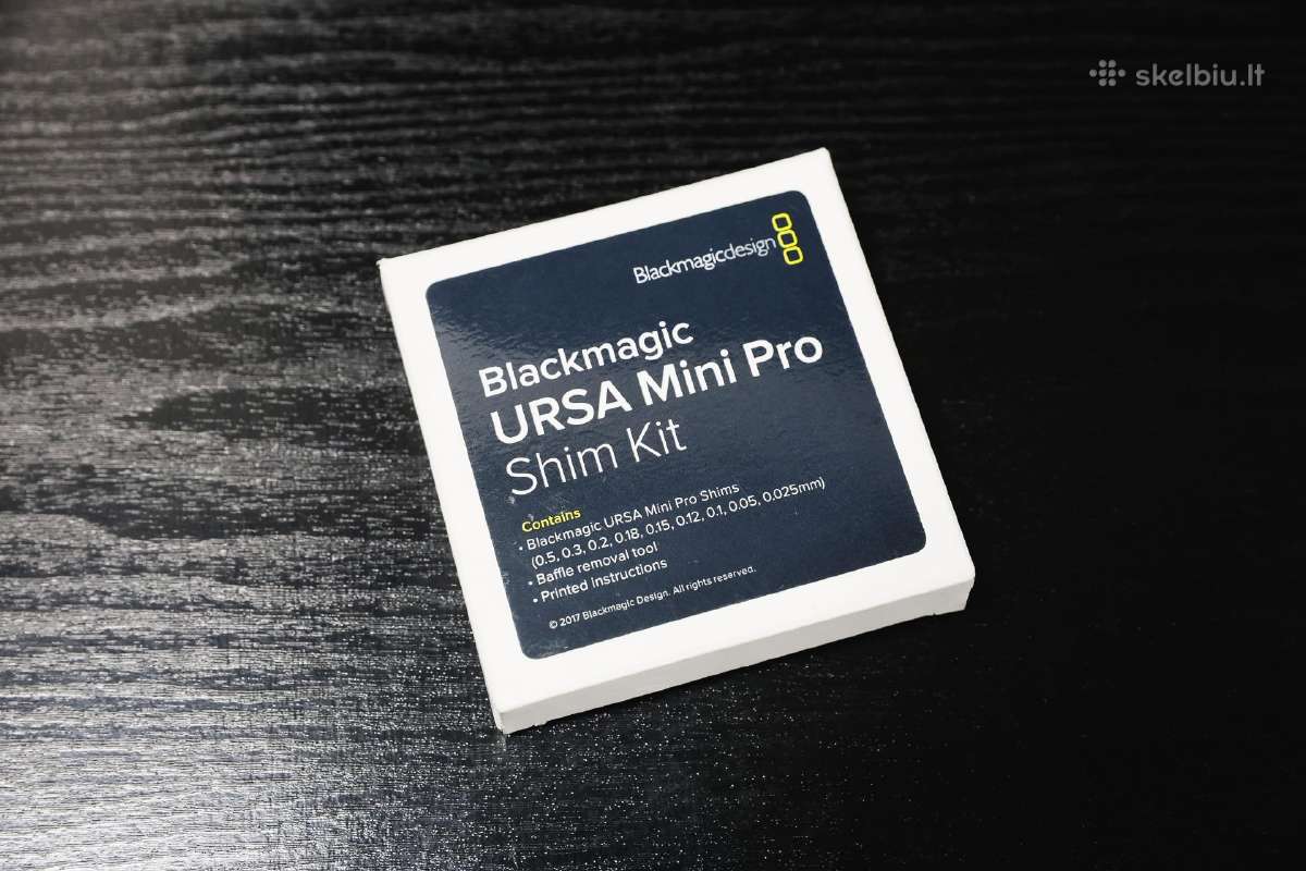 Black Magic Ursa Mini Pro 4.6k - nuotraukos Nr. 8