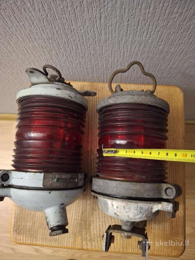Laivo signalines lempos 1973m.po 30€ vnt. - nuotraukos Nr. 2