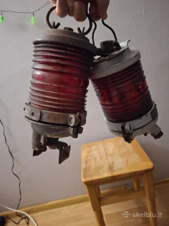 Laivo signalines lempos 1973m.po 30€ vnt. - nuotraukos Nr. 4