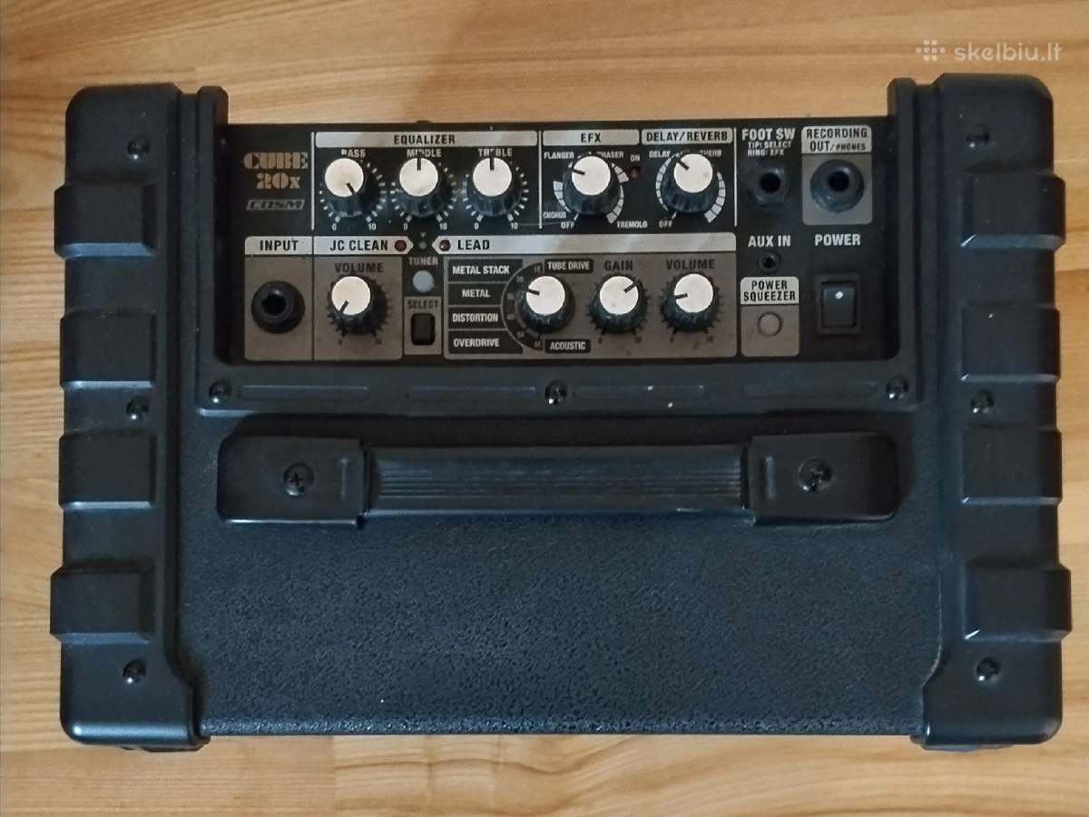 Elektrinė gitara su stiprintuvu - nuotraukos Nr. 4