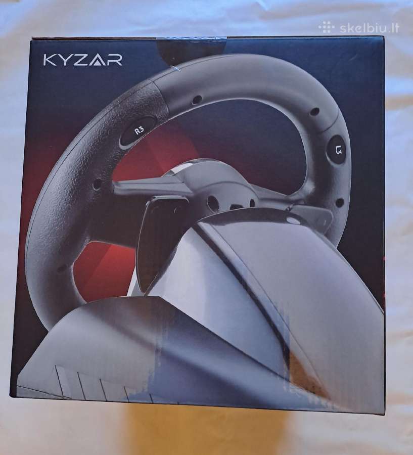 Kyzar vairas su pedalais Nintendo Switch/pc - nuotraukos Nr. 5