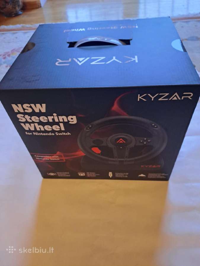 Kyzar vairas su pedalais Nintendo Switch/pc - nuotraukos Nr. 6