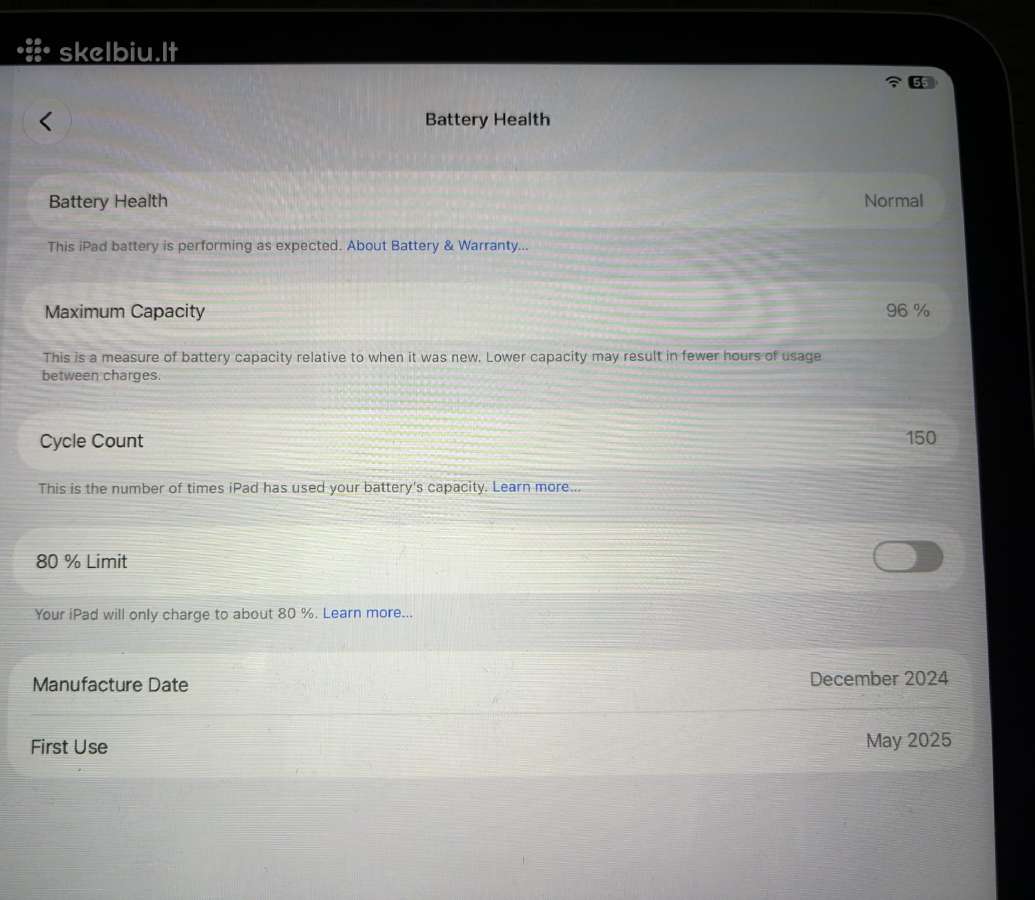 Apple iPad Air M3 13/128gb - nuotraukos Nr. 2