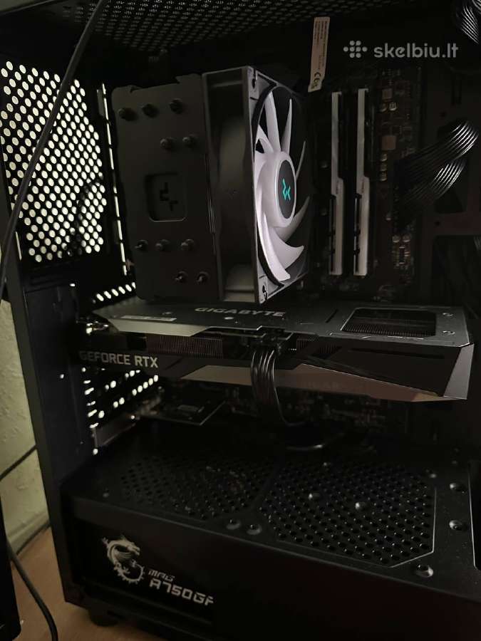 Gaming Pc Ryzen 5 3600 Rtx 3060 12gb 16gb Ra - nuotraukos Nr. 2