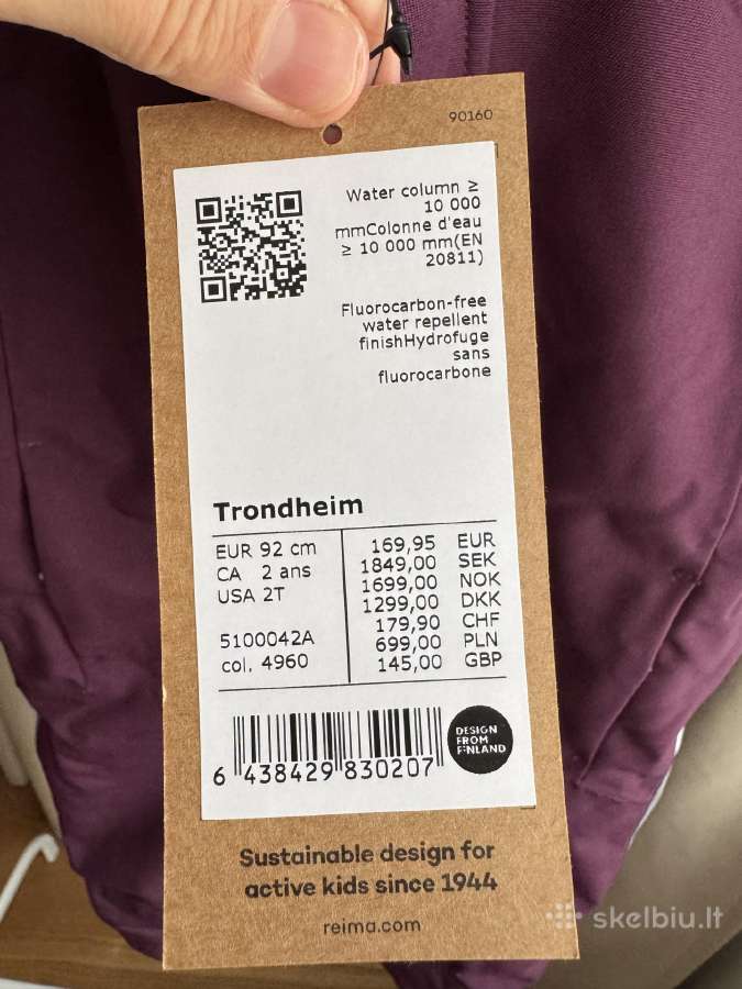 Reima Trondheim žieminis kombinezonas - nuotraukos Nr. 12