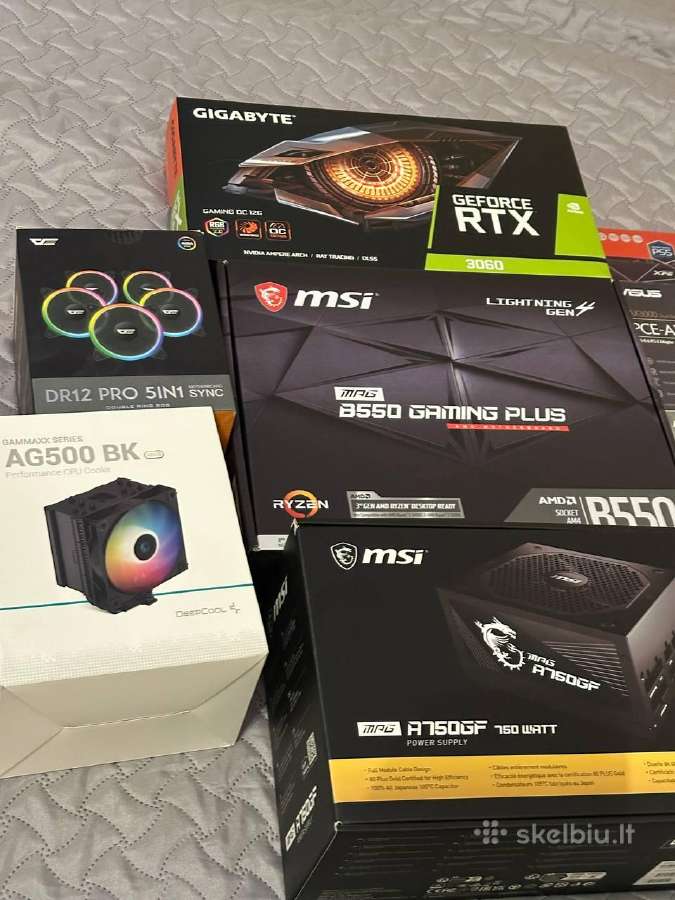 Gaming Pc Ryzen 5 3600 Rtx 3060 12gb 16gb Ra - nuotraukos Nr. 4