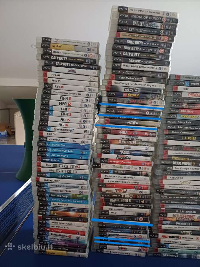 PS3 zaidimai tvarkingi - nuotraukos Nr. 2