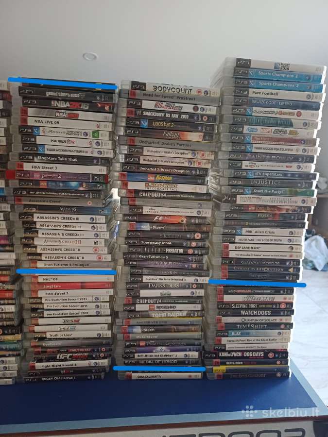 PS3 zaidimai tvarkingi - nuotraukos Nr. 3
