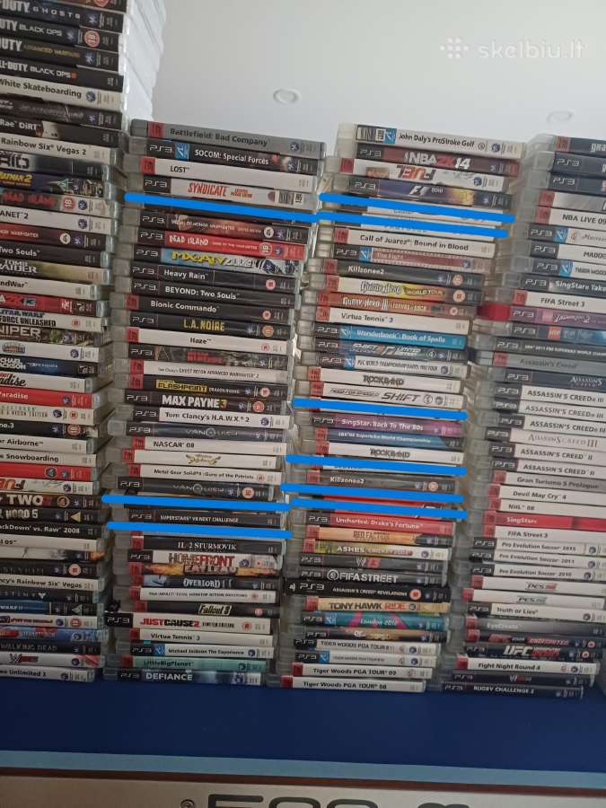 PS3 zaidimai tvarkingi - nuotraukos Nr. 4