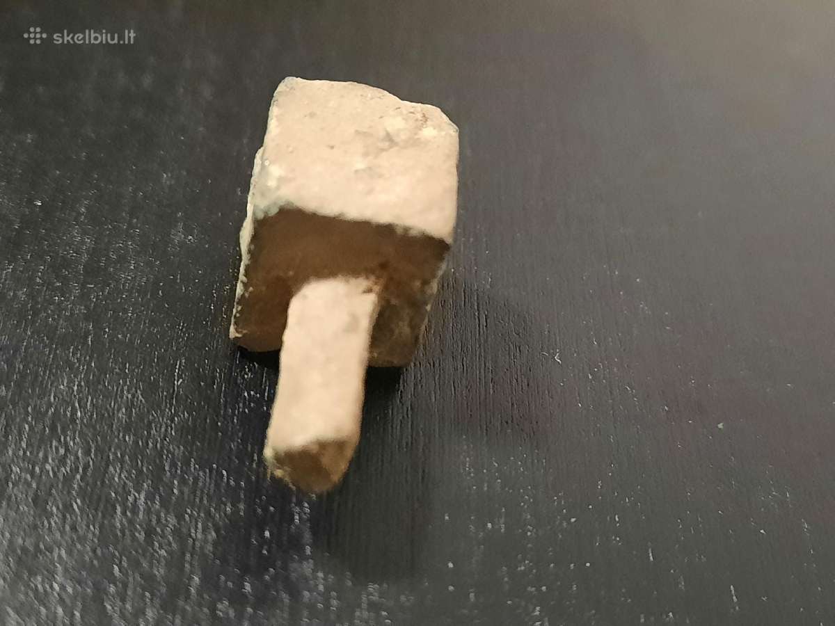 Antikvarinis metalinis vilkelis (Dreidlas) - nuotraukos Nr. 6