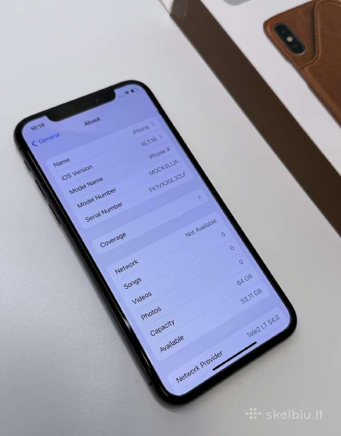 iPhone X - 89% baterija - nuotraukos Nr. 5