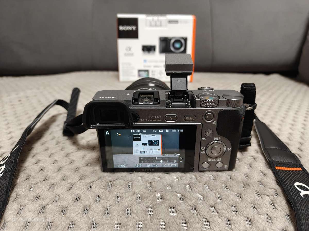 Sony alpha a6000 shutter count 2237 - nuotraukos Nr. 2