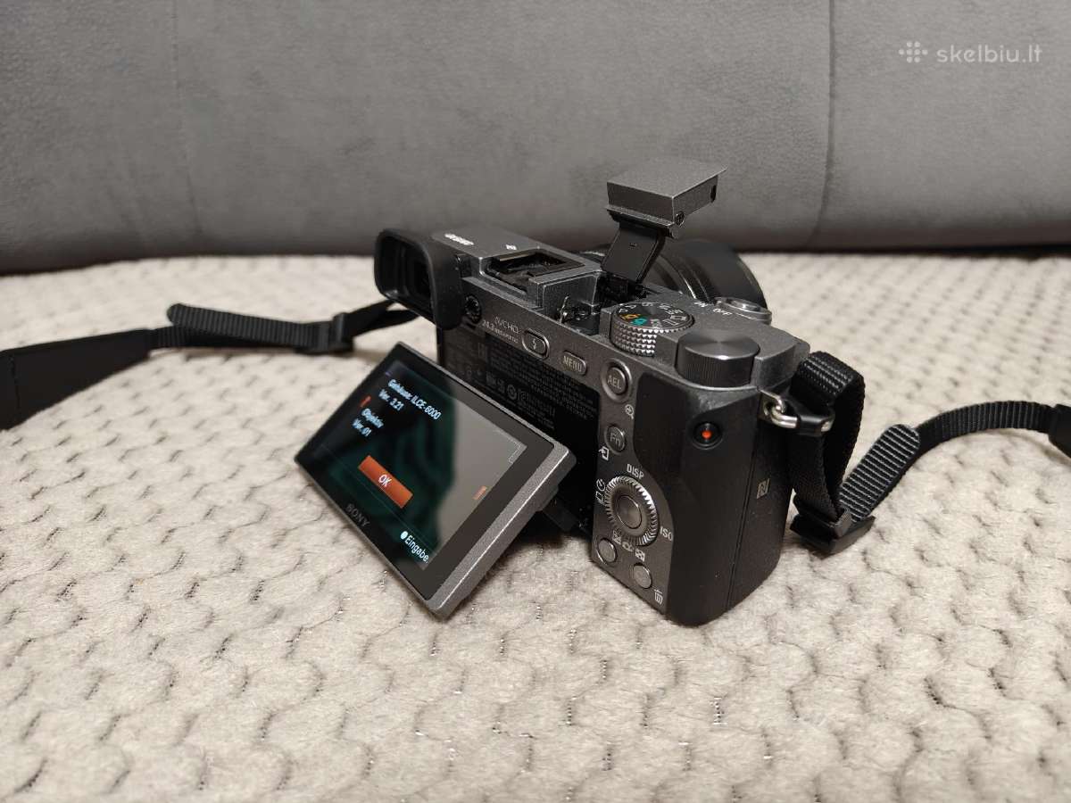 Sony alpha a6000 shutter count 2237 - nuotraukos Nr. 5