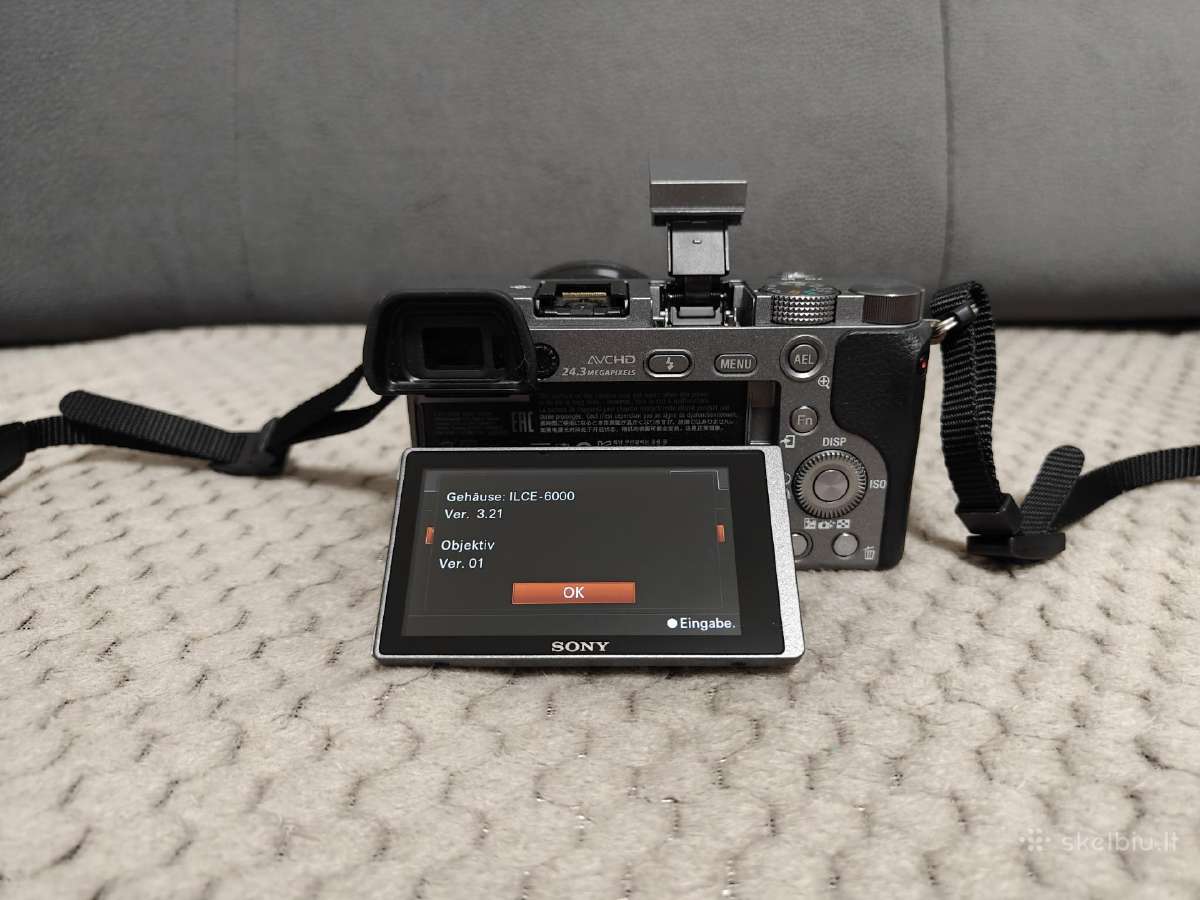 Sony alpha a6000 shutter count 2237 - nuotraukos Nr. 3