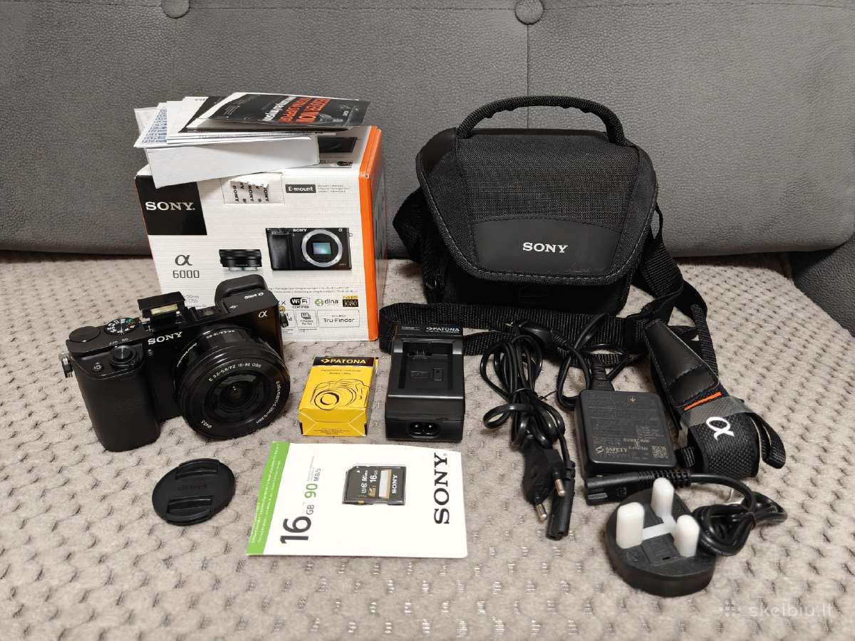 Sony alpha a6000 shutter count 2237 - nuotraukos Nr. 10