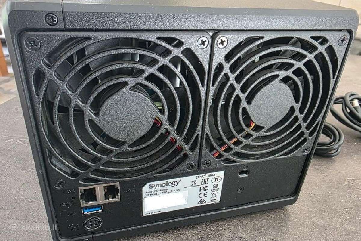 Synology Ds418play 4 diskų, 16gb RAM, Dsm7.4 - nuotraukos Nr. 2