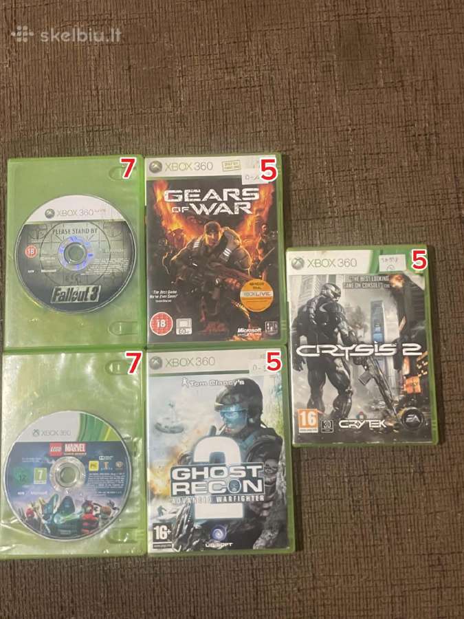 Xbox 360 žaidimai - nuotraukos Nr. 2