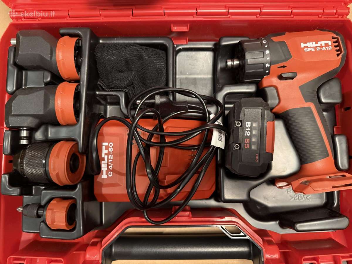 Hilti 12v suktuvas ir Tiesinis pjūklas - nuotraukos Nr. 2