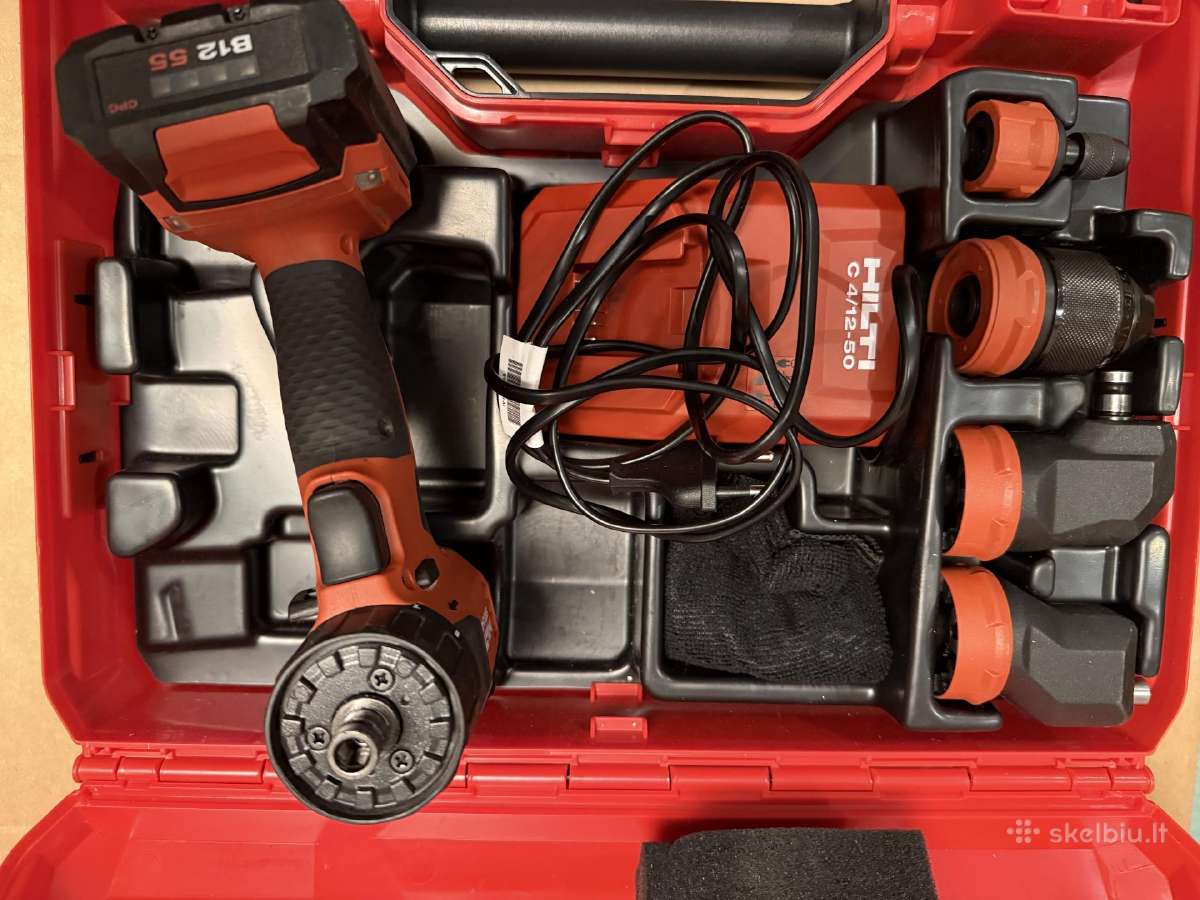 Hilti 12v suktuvas ir Tiesinis pjūklas - nuotraukos Nr. 3
