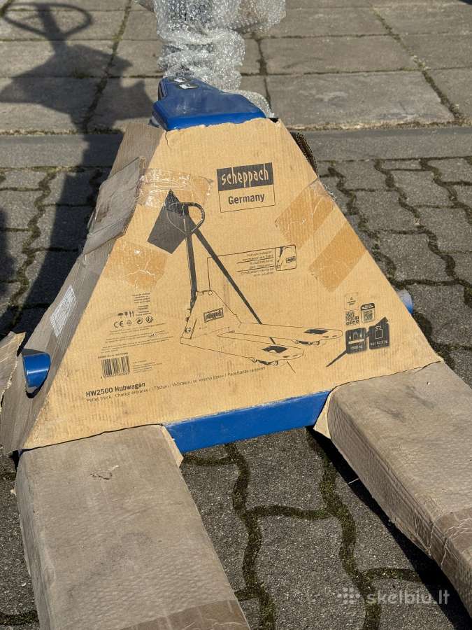Palečiu vežimėlis Scheppach Hw2500 liftioras - nuotraukos Nr. 2
