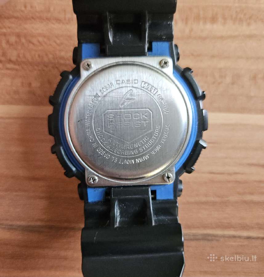 Casio Ga-100 g shock - nuotraukos Nr. 2