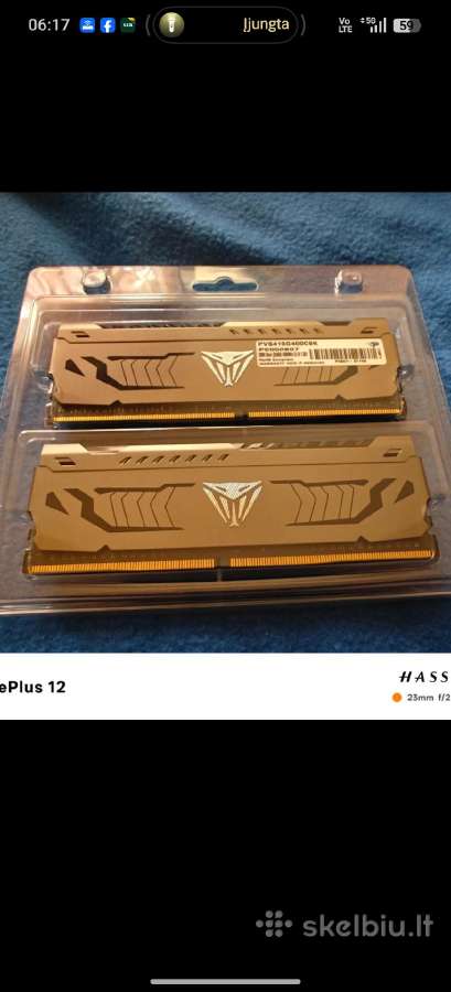 Patriot Viper Steel Ddr4 16gb (2x8gb) 4000/19 - nuotraukos Nr. 2