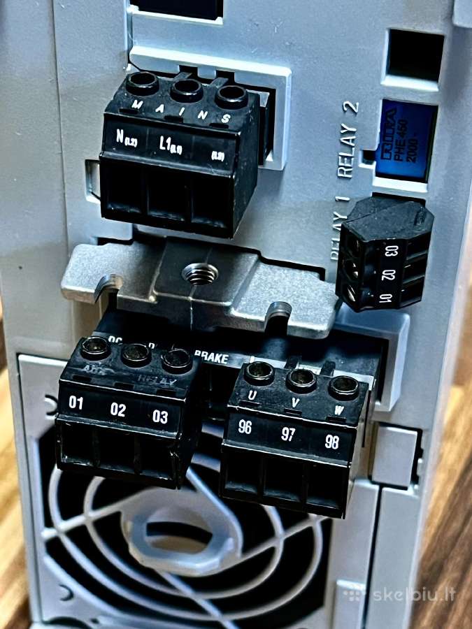 Danfoss Vlt Fc 301 0,75 kw dažnio keitiklis - nuotraukos Nr. 5
