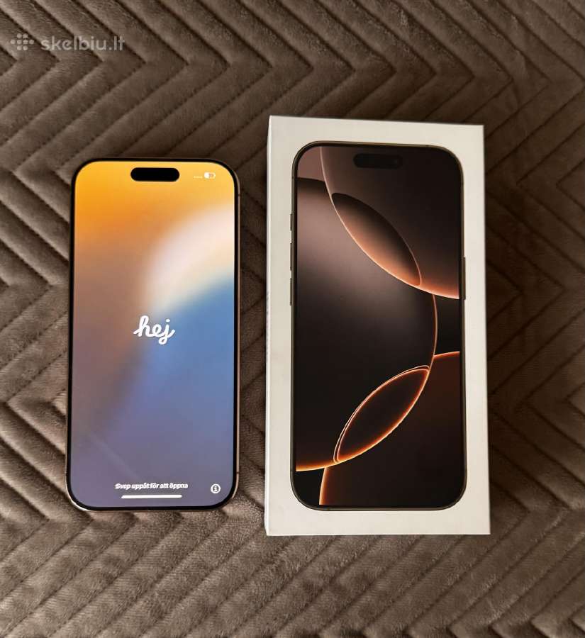 Apple iPhone 16 Pro 256 GB - nuotraukos Nr. 3