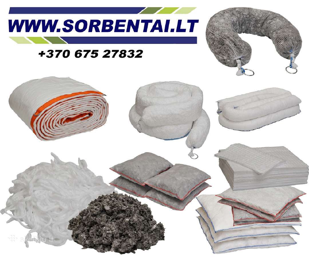 Sorbentai, absorbentai įvairiems skysčiam surinkti - nuotraukos Nr. 2