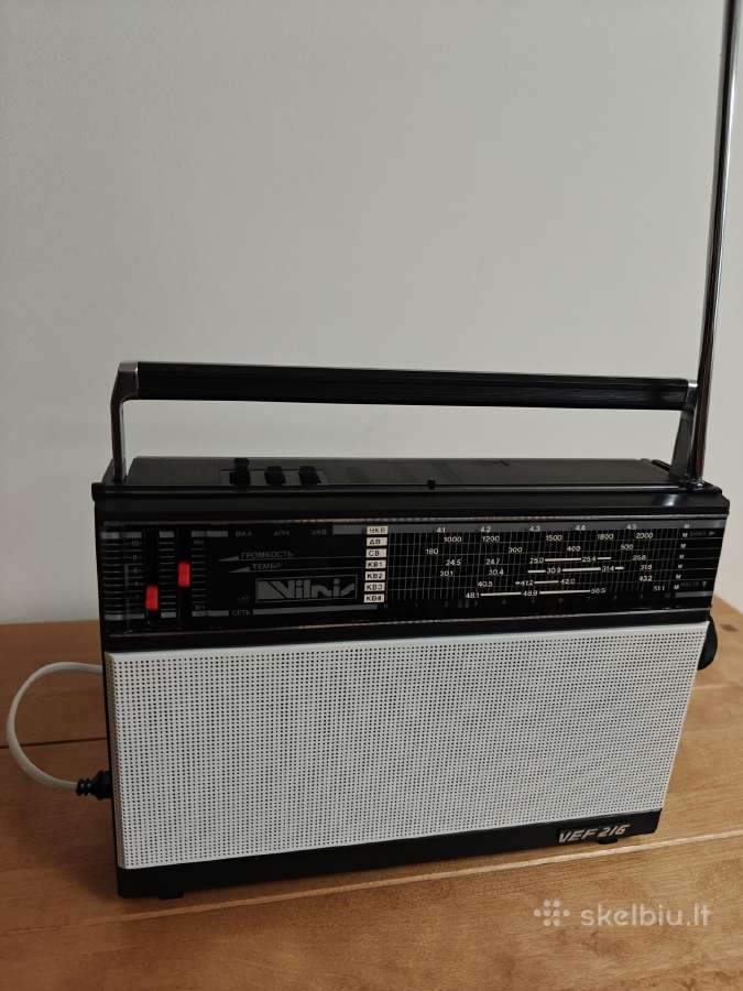 Restauruota radija Vef216, Vilnis, 1985 - nuotraukos Nr. 2
