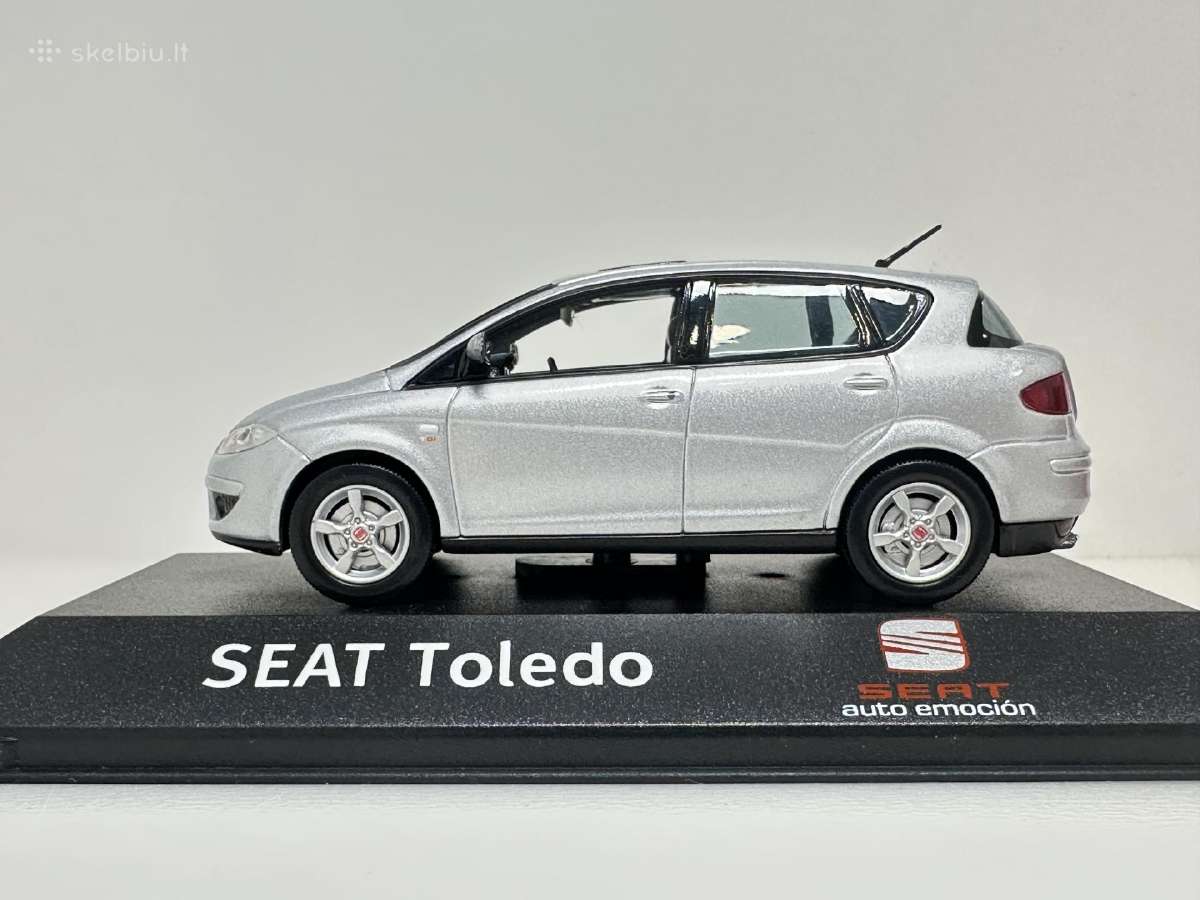 Seat Toledo 2004 sidabro 1:43 Fischer - nuotraukos Nr. 3