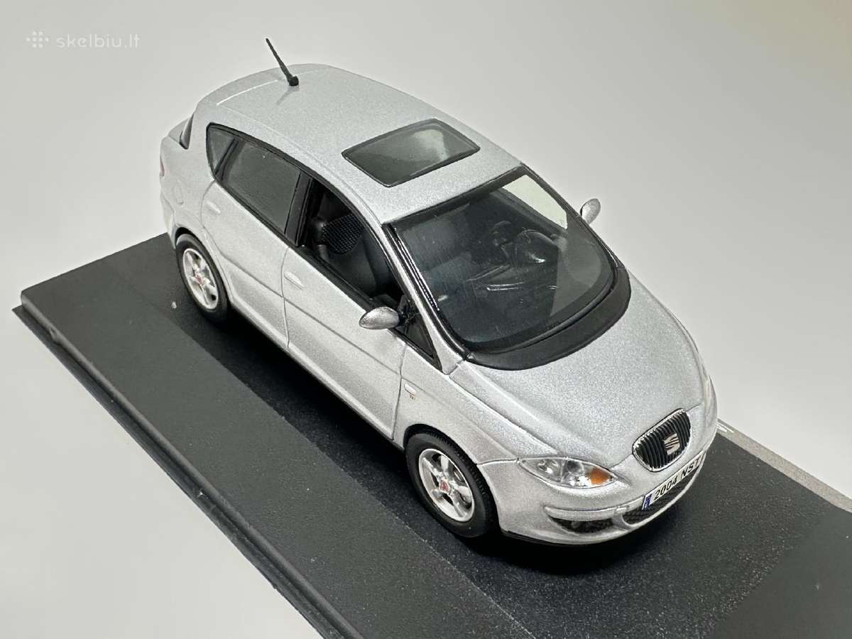 Seat Toledo 2004 sidabro 1:43 Fischer - nuotraukos Nr. 5