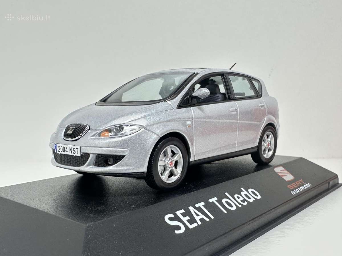Seat Toledo 2004 sidabro 1:43 Fischer - nuotraukos Nr. 6