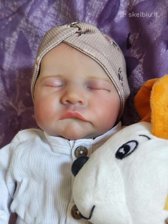 Labai tikroviška reborn lėlė - nuotraukos Nr. 2