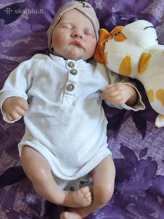 Labai tikroviška reborn lėlė - nuotraukos Nr. 3