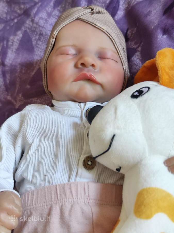 Labai tikroviška reborn lėlė - nuotraukos Nr. 8
