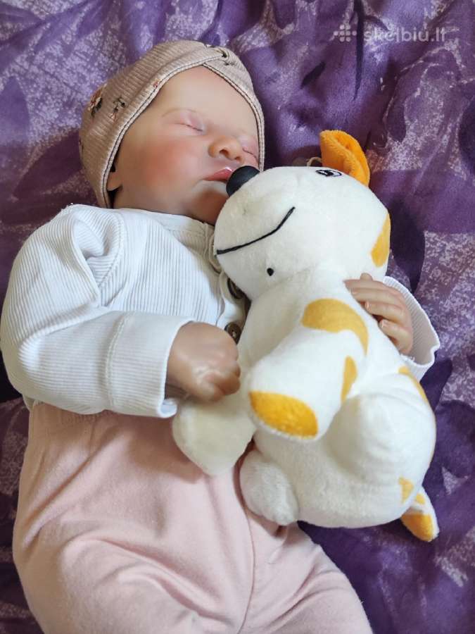 Labai tikroviška reborn lėlė - nuotraukos Nr. 6