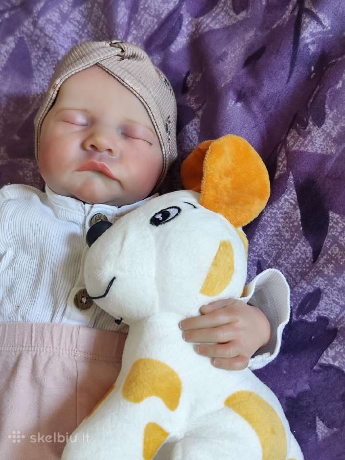 Labai tikroviška reborn lėlė - nuotraukos Nr. 7